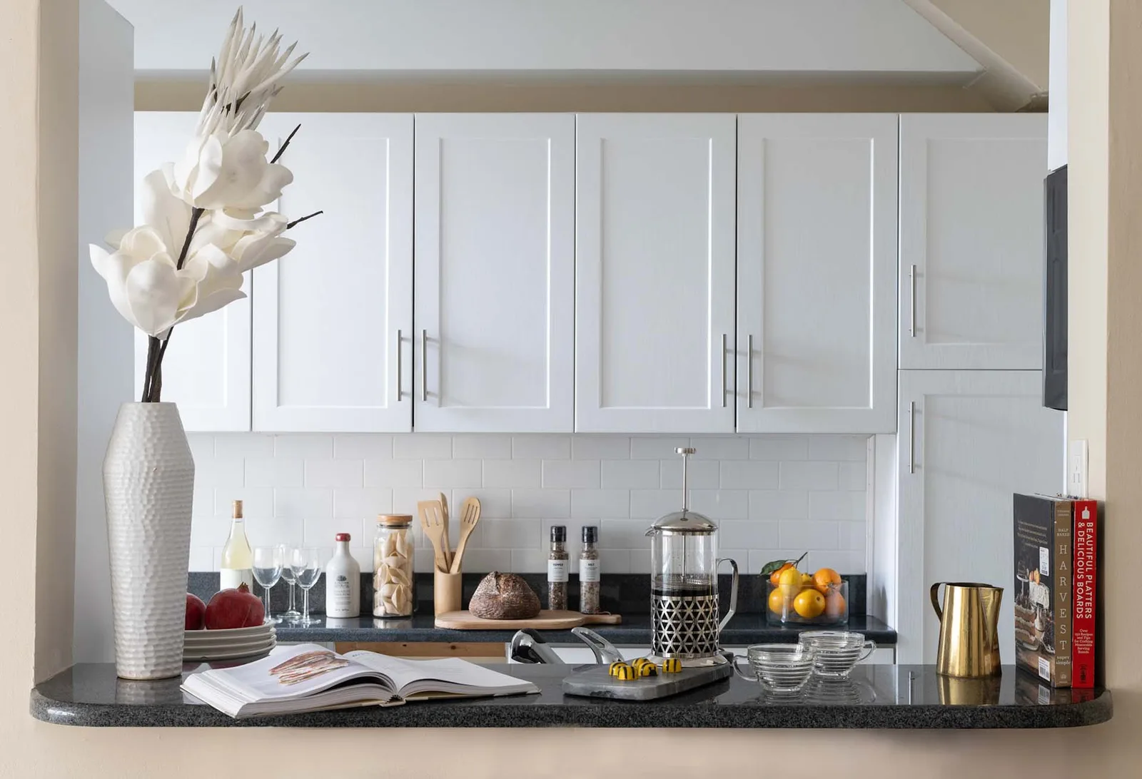 Private balcony overlooking Philadelphia skyline